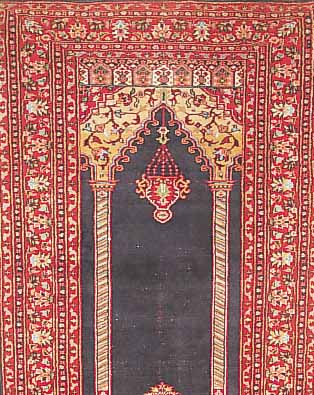 PAKISTANI CA.150 X 95 CM. EHZ.3-4 CA.30 JAHRE FLOR WOLLE