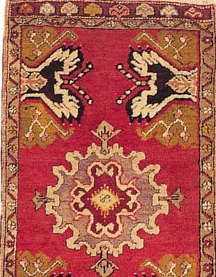 KONYA YASTIK, TüRKEI, 100 X 51CM, EHZ 3 FLOR WOLLE, UM 1930