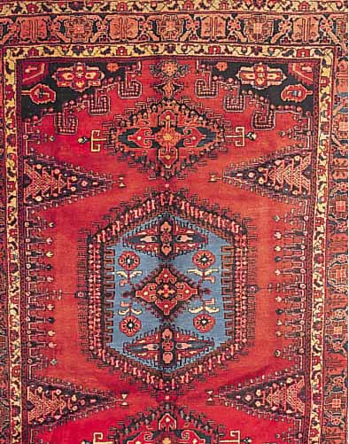 WISS, PERSIEN, 323 X 220CM, EHZ 3 FLOR WOLLE, CA.30 JAHRE
