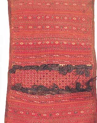 ERSARI TORKMENEN TASCHE, 90 X 49CM, EHZ 3 WOLLE AUF WOLLE , UM 1900