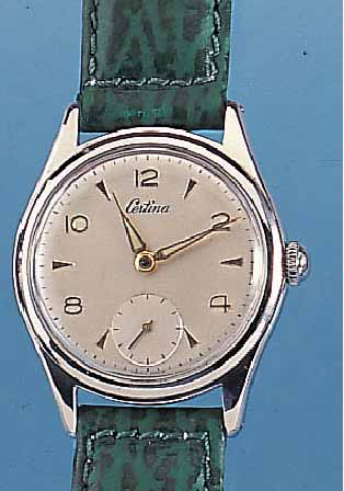 KONVOLUT: 2 HERRENARMBANDUHREN SCHWEIZER PRODUKTION, UM 1950, BEIDE HANDAUFZ., EDEL- ST., BöDEN GESCHR., BEI FERTIGST. WASSERGESCH.1X CERTINA, ...