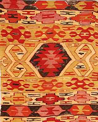 KELIM, TÜRKEI, 228 X 73CM, EHZ 4-5 WOLLE AUF WOLLE, UM 1920