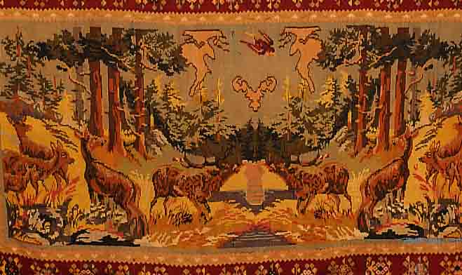 KARABAGH-KELIM, RUSSLAND, 347 X 198CM, EHZ 4-5, WOLLE AUF WOLLE, UM 1920