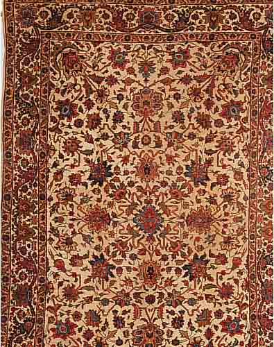 TÄBRIZ, PERSIEN, 306 X 208CM, EHZ 4 FLOR WOLLE, CA.30 JAHRE