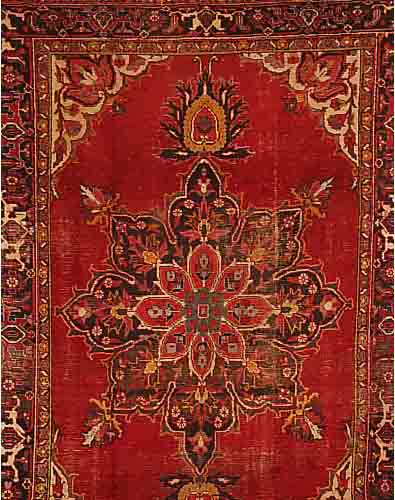 SHARABIAN, PERSIEN, 333 X 231CM, EHZ 4-5 FLOR WOLLE, CA.60 JAHRE