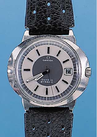 OMEGA HERRENARMBANDUHR DYNAMIC, REF.-NR. 135033, SCHWEIZ UM 1968, EDELST. EINSCHALEN- GEH., GET. A-WELLE, BEI FERTIGST. WASSERD., ...