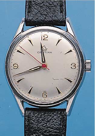 KONVOLUT: 2 CERTINA HERRENARMBANDUHREN, BEIDE EDELST., BöDEN GESCHR., BEIDE NEUE LEDERB., BEIDE ZUSäTZL. INNENSCH. GEGEN MAGNE-TISMUS, 1X ...
