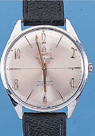 KONVOLUT: 3 ATLANTIC HERRENARMBANDUHREN, ALLE HANDAUFZUG FüR DEN SCHWEDISCHEN MARKT, 1X VERCHR., AUF BLATT WORLDMASTER, VERG. AN- KERWERK, ...