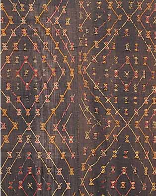 BELUTSCH-KELIM, PERSIEN, 228 X 190CM, EHZ 3-4, WOLLE AUF WOLLE, UM 1920, 2.BAHNEN