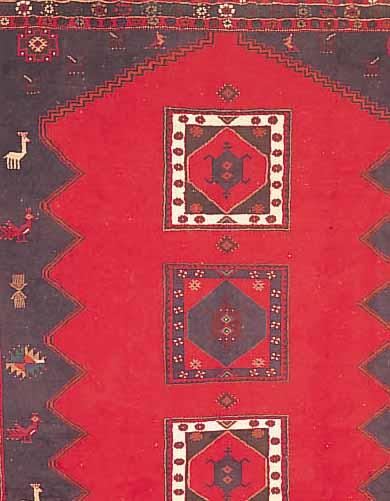 KELARDASHT, PERSIEN, 300 X 251CM, EHZ 3 FLOR WOLLE, CA.5 JAHRE