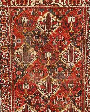 BACHTIAR, PERSEIN, 209 X 155CM, EHZ 4 FLOR WOLLE, CA.60 JAHRE