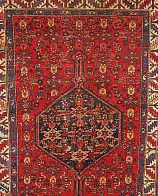 MALAYER, PERSIEN, 187 X 130CM, EHZ 4-5 FLOR WOLLE, UM 1920