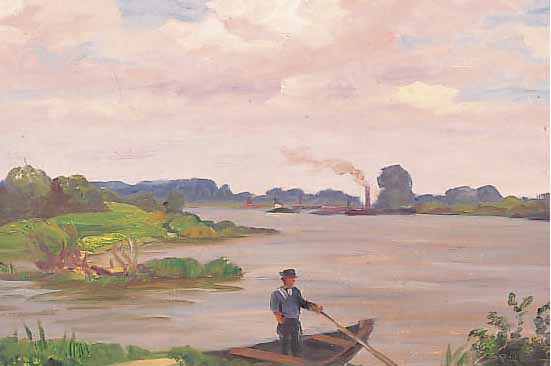GRAF, OTTO, 1882 ACHERN - 1950 ACHERN, SCHüLER DER AKADEMIE KARLSRUHE, MEISTERSCHüLERVON F. FEHR, NACH DEM STUDIUM BIS 1944 IN KARLSRUHE ...