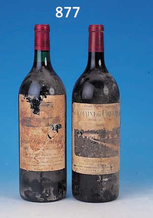 1 FLASCHE ROTWEIN, GRAND VIN DE LEOVILLE DU MARQUIS DE LAS CASES, SAINT JULIEN, 1978, ETIKETT Z.T. BESCHäDIGT, MAGNUM, L. SCHWUND