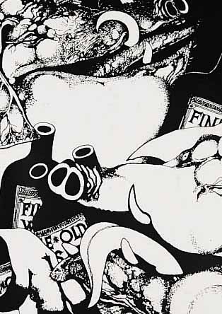 Seibert, G., Mappe mit 8 Siebdrucken zu George Orwells: Animal Farm, 1970, je ca. 20 x 20 cm, auf den Unterblättern handsign. und dat., ...