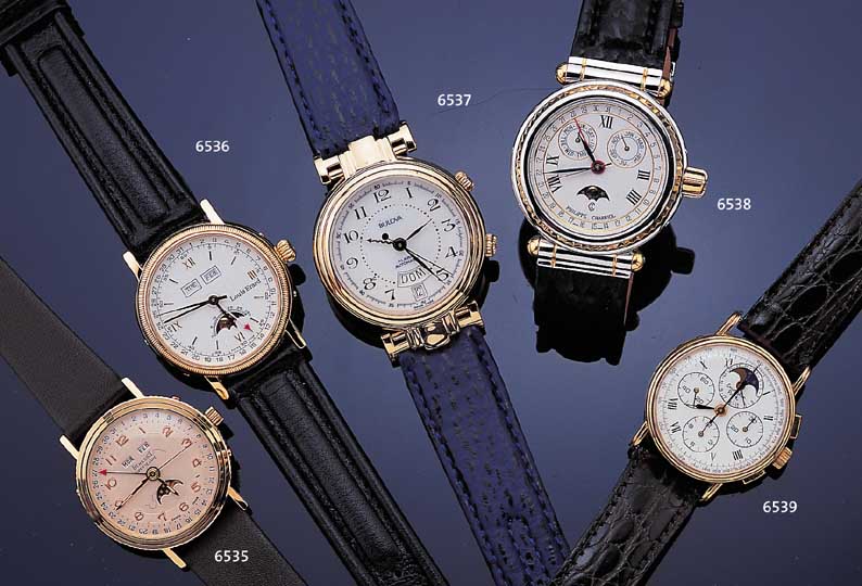 PHILIPPE CHARRIOL HERRENARMBANDUHR YUCATAN, REF.-NR. 18/91/124, SCHWEIZ UM 1997, EDELST./ GG 750/000 MASSIV, AUTOMATIK M. VOLLKALENDER- ANZ. INCL. ...