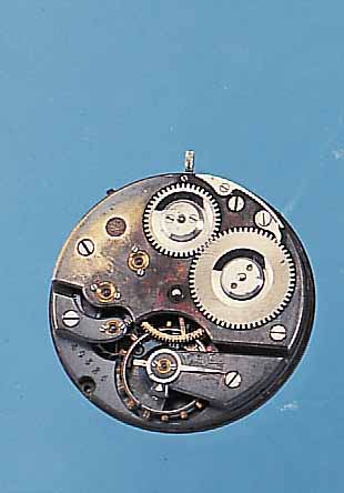 IWC SAVONETTE TASCHENUHRWERK, NR. 40324, 15 ST., 2/3 PLATINENAUFB., 3 VERSCHR. CHATONS,KOMP.-UNR., GEBL. BREG.-SPIR., EINBAUDURCHM. CA. 42 MM, ...