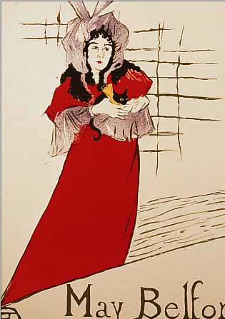 TOULOUSE-LAUTREC, HENRI DE, KONVOLUT AUS 5 FARBLITHOGRAPHIEN, ED. A. SAURET UND MOULOT, JE CA. 33 X 25 CM, PP