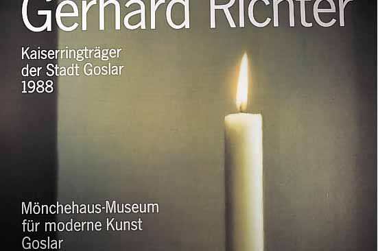 RICHTER, GERHARD, PLAKAT VON 1988, CA. 89 X 93.5 CM
