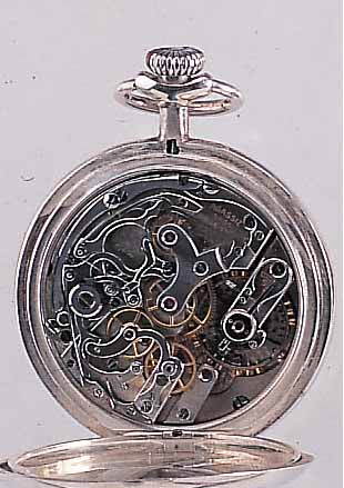 AGASSIZ TASCHENCHRONOGRAPH, REF.-NR. 245395,SCHWEIZ UM 1920, 925ER SILBER GEH., EMAILBL. SIGN., 30-MIN.-STOPPZäHLER, BODEN M. EIGEN- TUMSGRAV., ...