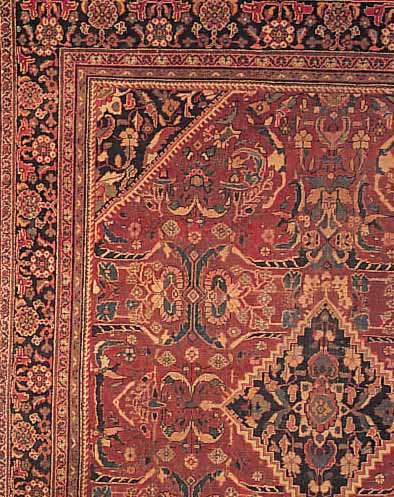 Meschkabad,Persien ca 407 x 317 cm. .Ehz 5 Flor Wolle.um 1920.