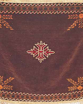 Chahldochter,Afghanistan.ca 140 x 125 cm. Ehz 3.ca 40 Jahre.