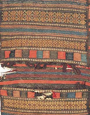 SUSANI TASCHE,AFGHANISTAN,CA 123 X 52 CM. EHZ 4-5.UM 1925.