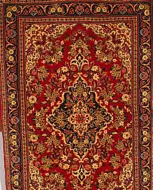 GHOM,PERSIEN CA. 157 X 108CM, EHZ 2-3, FLOR WOLLE MIT SEIDE, CA.15 JAHRE
