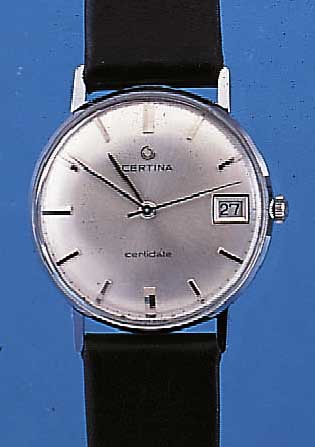 KONVOLUT: 2 HERRENARMBANDUHREN SCHWEIZER PRO- DUKTION FüR DEN SCHWEDISCHEN MARKT, UM 1962,1X ETERNA MATIC, KAL. 1424U, EDELST., VERS. BLATT ZUM ...