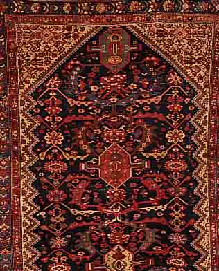 MALAYER, PERSIEN, 374 X 166CM, EHZ 4-5 FLOR WOLLE, UM 1920