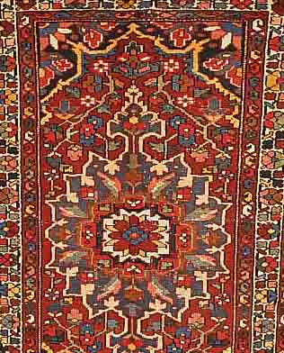 BACHTIAR, PERSIEN, 203 X 136CM, EHZ 4 FLOR WOLLE, CA.50 JAHRE
