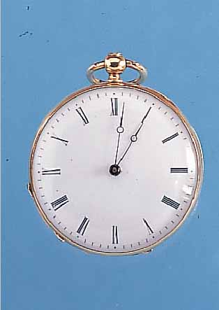 HERRENTASCHENUHR LEPINE, REF.-NR. 18891, SCHWEIZ UM 1878, GG 750/000, BODEN SCHMUCK- GRAV., BLüTENDEKOR, EMAILBL., GEBL. STAHLZEI- GER, ...