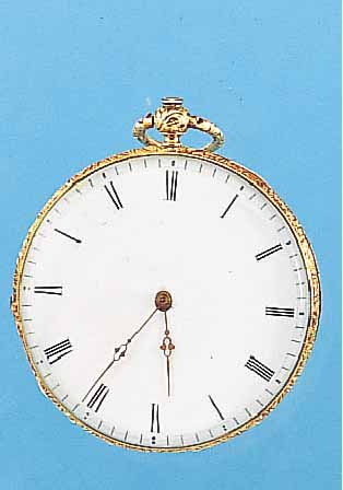 HERRENTASCHENUHR LEPINE, REF.-NR. 40667, SCHWEIZ/FRANKREICH UM 1870, GG 750/000, SCHLüSSELAUFZ., RäNDER WIE PENDANT U. BüGEL ...