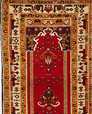 KARS,TÜRKEI CA.126 X 82 CM. EHZ.2 CA.10 JAHRE WOLLE-WOLLE