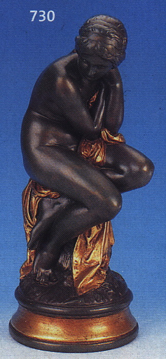 BRONZEFIGUR, SIGN. H. KEST, UM 1900, JUNGE MIT BLUMENSTRAUß, SERPENTINSOCKEL, H. CA. 15.5 CM