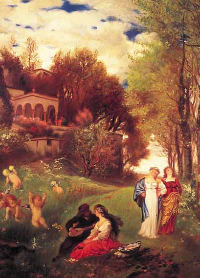 SEYBOLD, C. VON, WIRKTE IN BAD AIBLING, KO- PIE UM 1900 NACH ARNOLD BöCKLIN IN AUSGE- ZEICHNETER QUALITäT, NACH DEM ORIGINAL ...