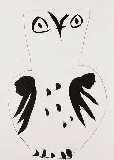 PICASSO, PABLO, LES CONCEILS DE LA NUIT, LITHOGRAPHIE AUS: LE SOLEIL éBLOUI, ED. PLON PARIS, 1974, AUFLAGE 100 EXEMPL., AUF JAPAN- PAPIER, CA. ...
