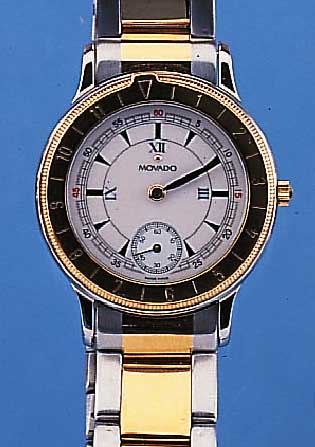 MOVADO DAMENARMBANDUHR MUSEUMS-WATCH, REF.- NR. 81-09-811, SCHWEIZ UM 1990, EDELST. POL., DREHLüNETTE, KRONE, SOWIE ZWISCHENGL. DES ...