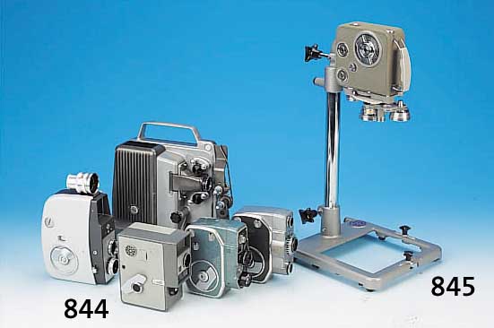 EUMIG C3 8MM FILMKAMERA, ÖSTERREICH, 50ER JAHRE MIT OBJEKTIVREVOLVER, DAZU REPROSTäNDER,PISTOLENGRIFF, DIVERSE FILTER UND SONNENBLEN- DEN, ZEISS ...