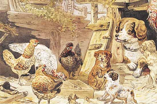 ERBE, ROBERT, *1844 GERA- 1903 OBERLößNITZ BEIDRESDEN, AUSGEZEICHNETER TIERMALER, DER FASTAUSSCHLIEßLICH AQUARELLE MALTE, SCHüLER DER DRESDNER ...