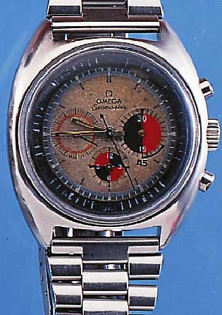 OMEGA ARMBANDCHRONOGRAPH SEAMASTER, REF.-NR.145-020, SCHWEIZ UM 1972, EDELST., EDELST.- BAND, ORIG.-BLATT FL., 30-MIN.- U. 12-STD.- ...