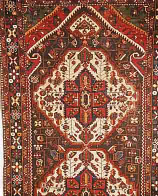 SHAHLAMSAR, PERSIEN, 318 X 154CM, EHZ 4 FLOR WOLLE, CA.60 JAHRE