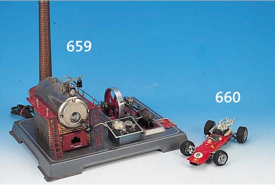 SCHUCOAUTO, 1073, FERRARI FORMEL, BLECH, L. 25 CM, BESPIELT