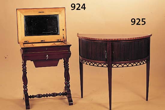JALOUSIENSCHRANK, HOLLAND, STILMöBEL, WOHL 30ER JAHRE, NUßBAUM MIT INTARSIEN, L. GEBR.- SPUREN