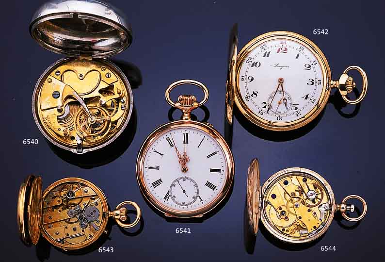 IWC HERRENTASCHENUHR LEPINE, REF.-NR. 209688, SCHWEIZ UM 1898, ROSE-G. 585/000 (UHR WURDE BEI LETZTEM SERVICE NACHVERG.), METALL- CUV., ...