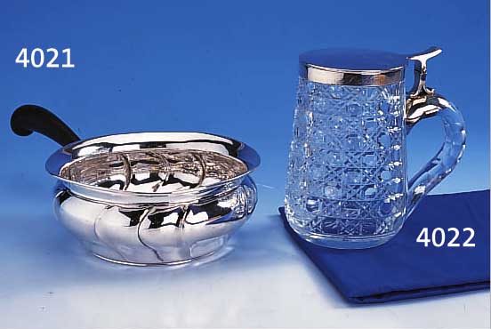 HUMPEN, DECKEL UND MONTUR 830ER SILBER, KORPUS GLAS, KOPENHAGEN 1899, WARDEINMARKE SIIGSGARD, MEISTERMARKE HOFJUWELIER P. HERTZ, RESTE ALTER ...