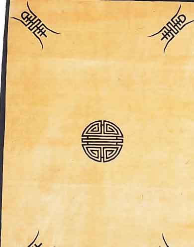 CHINA.CA 197 X 137 CM. FLOR SEIDIG.