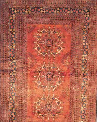 KHALMOHAMMADI FEIN,AFGHANISTAN CA 188 X 128 CM. WOLLE AUF WOLLE.