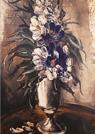 DE VLAMINCK, MAURICE, BLUMENSTILLEBEN, FARB-LITHOGRAPHIE, CA. 55 X 37 CM, PP, U.GL., R.
