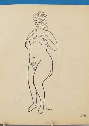DESSINS INéDITS DE ROUVEYRE 1907/1909, BUCH MIT VIELEN AKTDARSTELLUNGEN NACH ANDRé ROUVEYRE